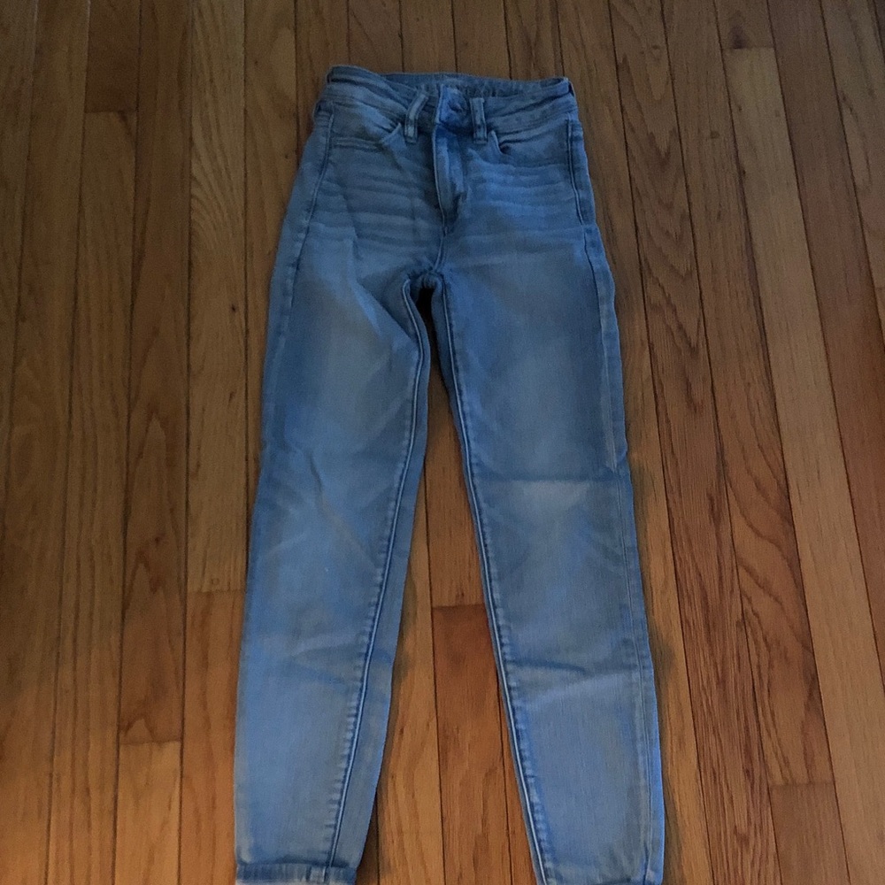American Eagle Outfitters Light Blue Skinny Jeans